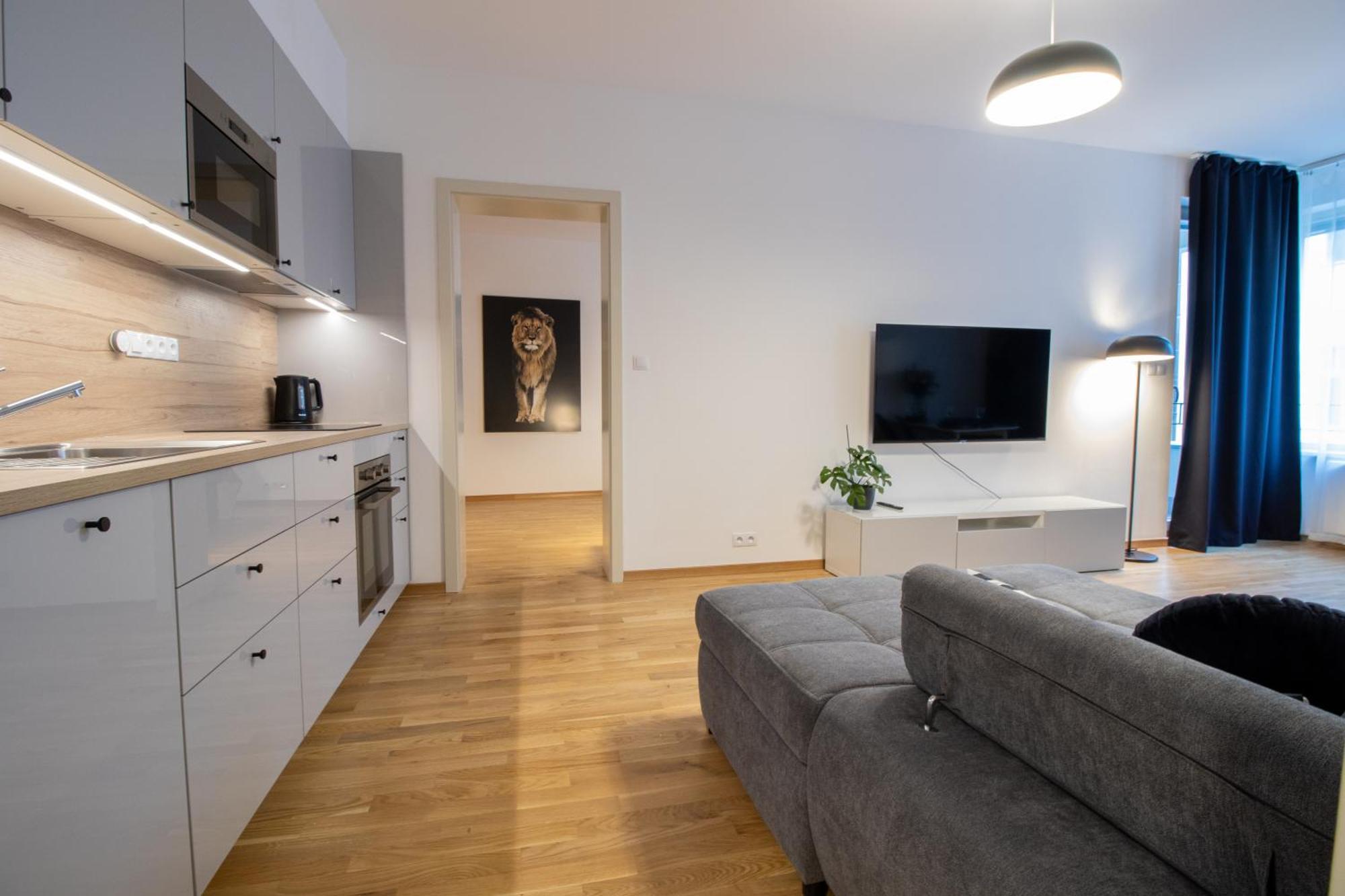 Krakovska Cr Apartments براغ المظهر الخارجي الصورة