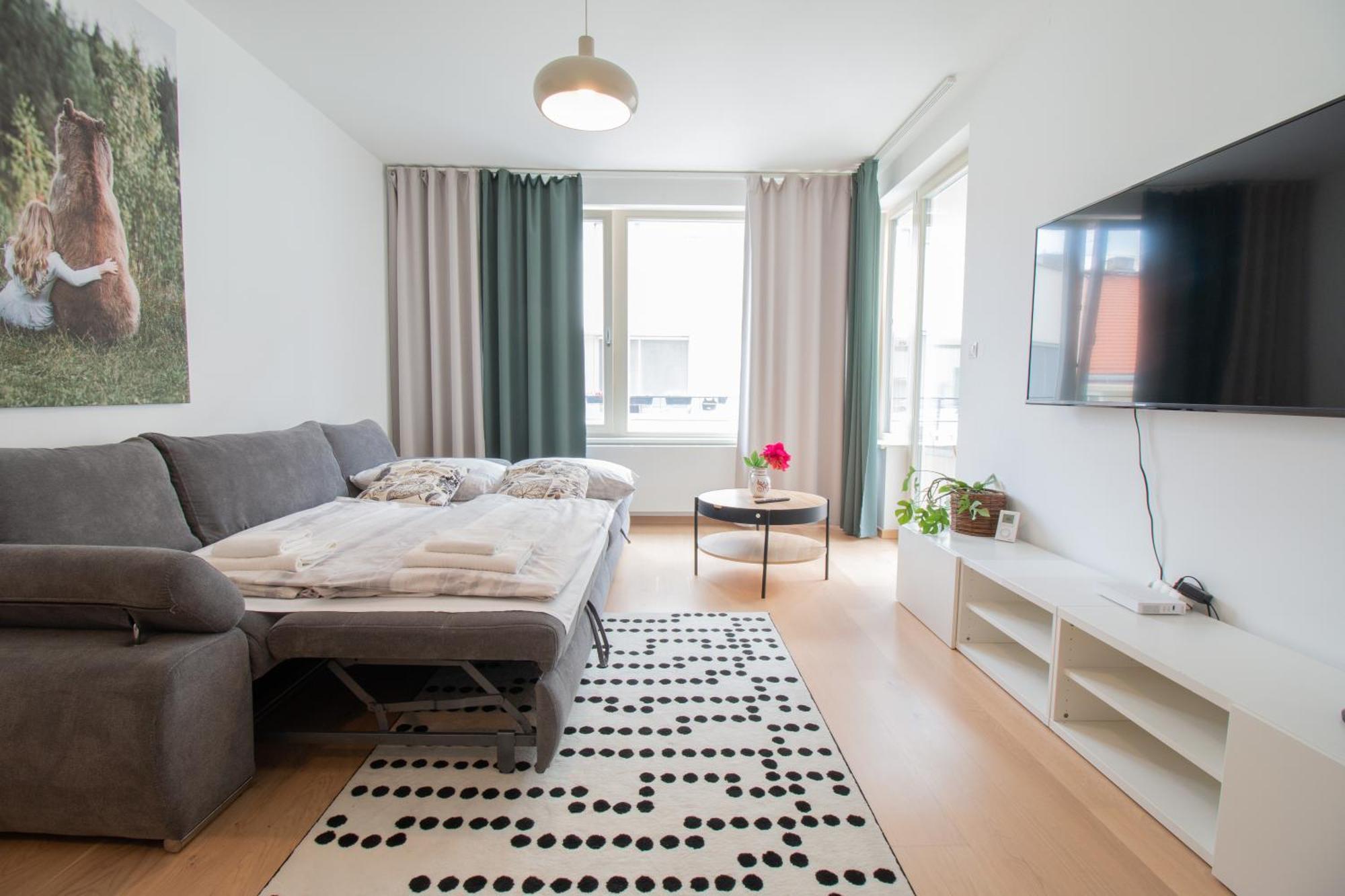 Krakovska Cr Apartments براغ المظهر الخارجي الصورة