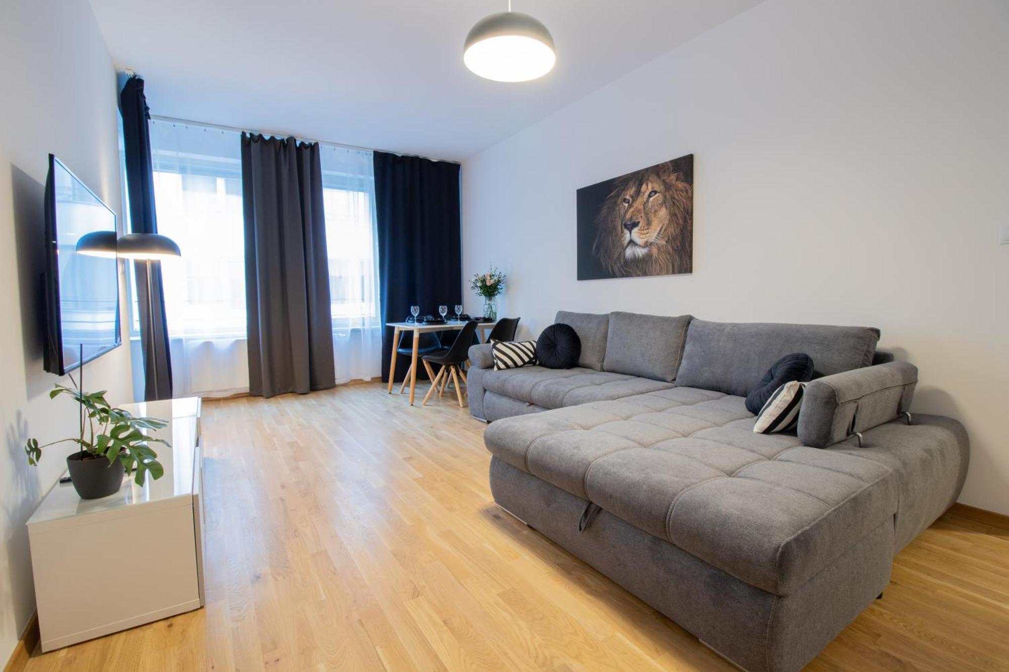 Krakovska Cr Apartments براغ الغرفة الصورة